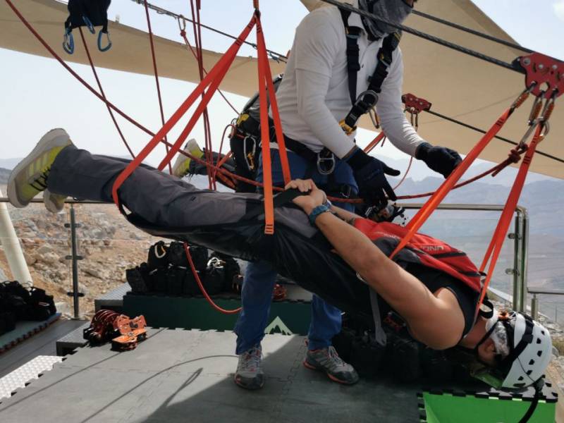 Najdłuższa tyrolka w Polsce i Europie Środkowo-Wschodniej